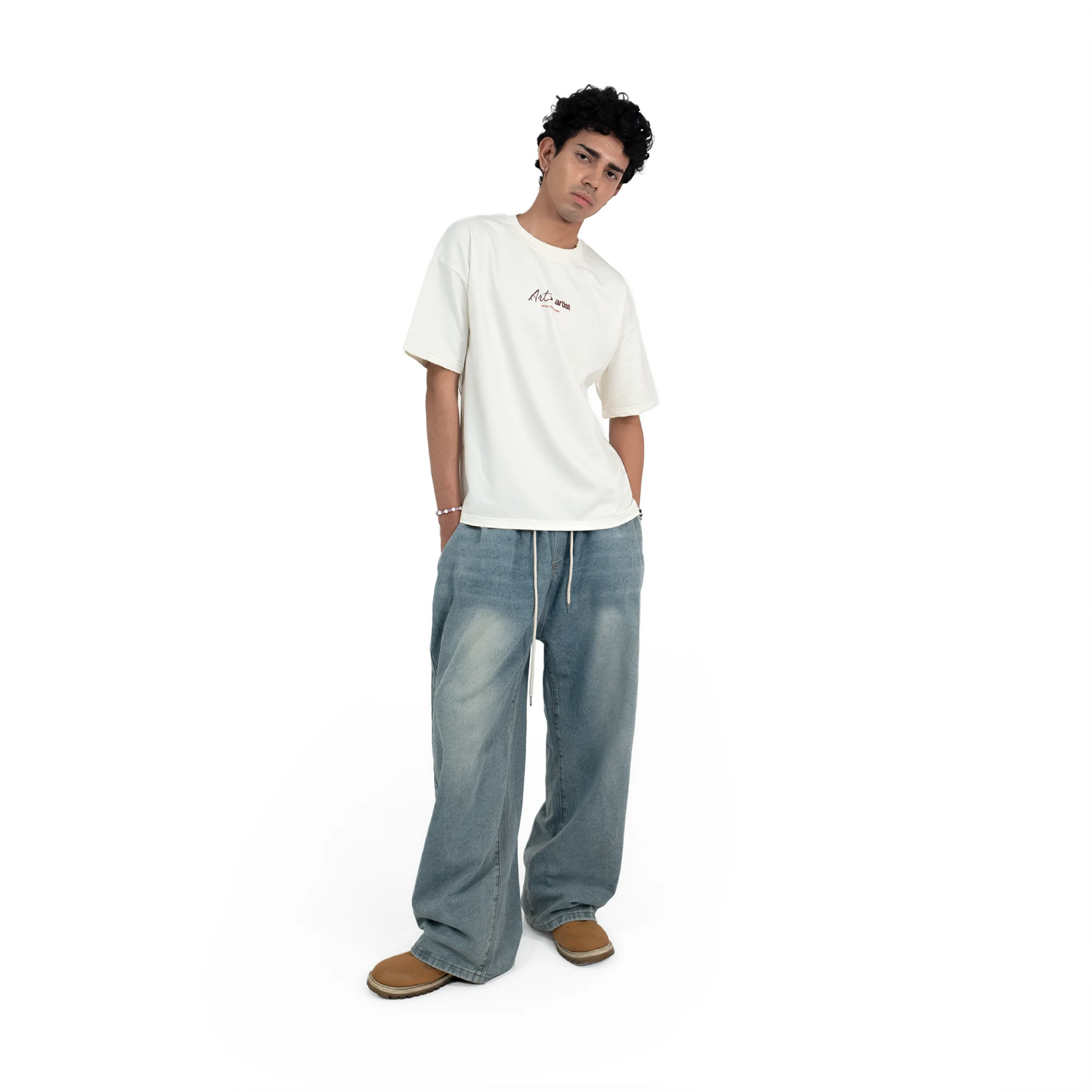 art > artist oversized tee - Image 3