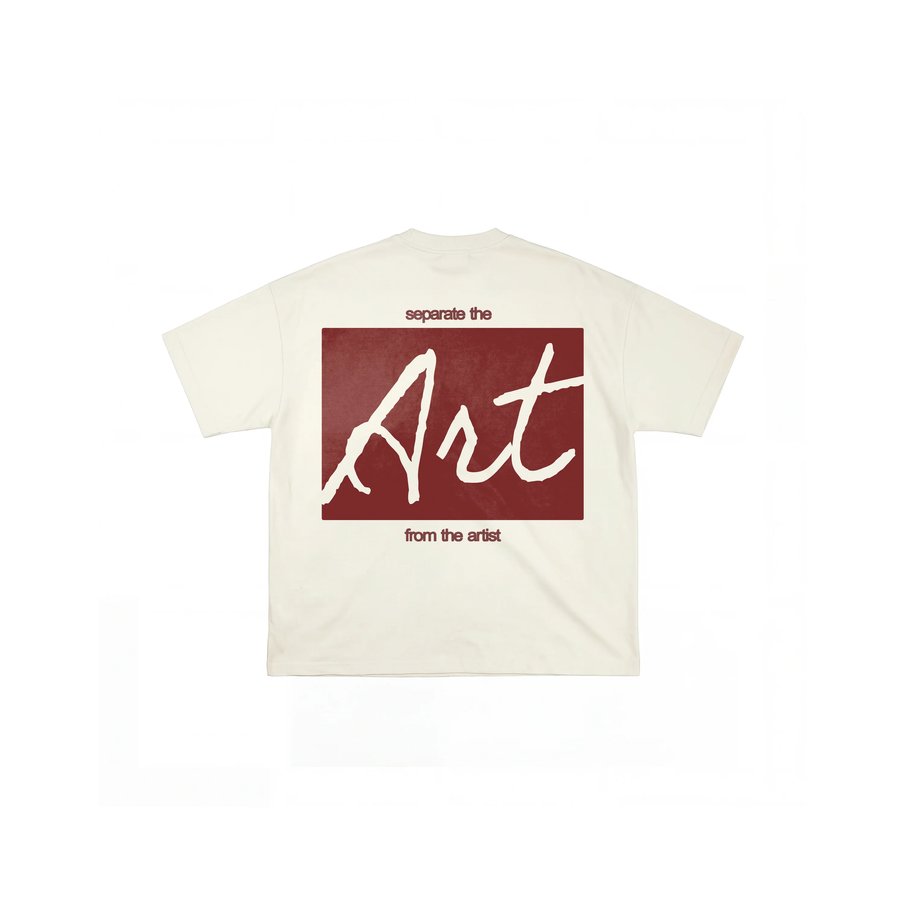 art > artist oversized tee - Image 5