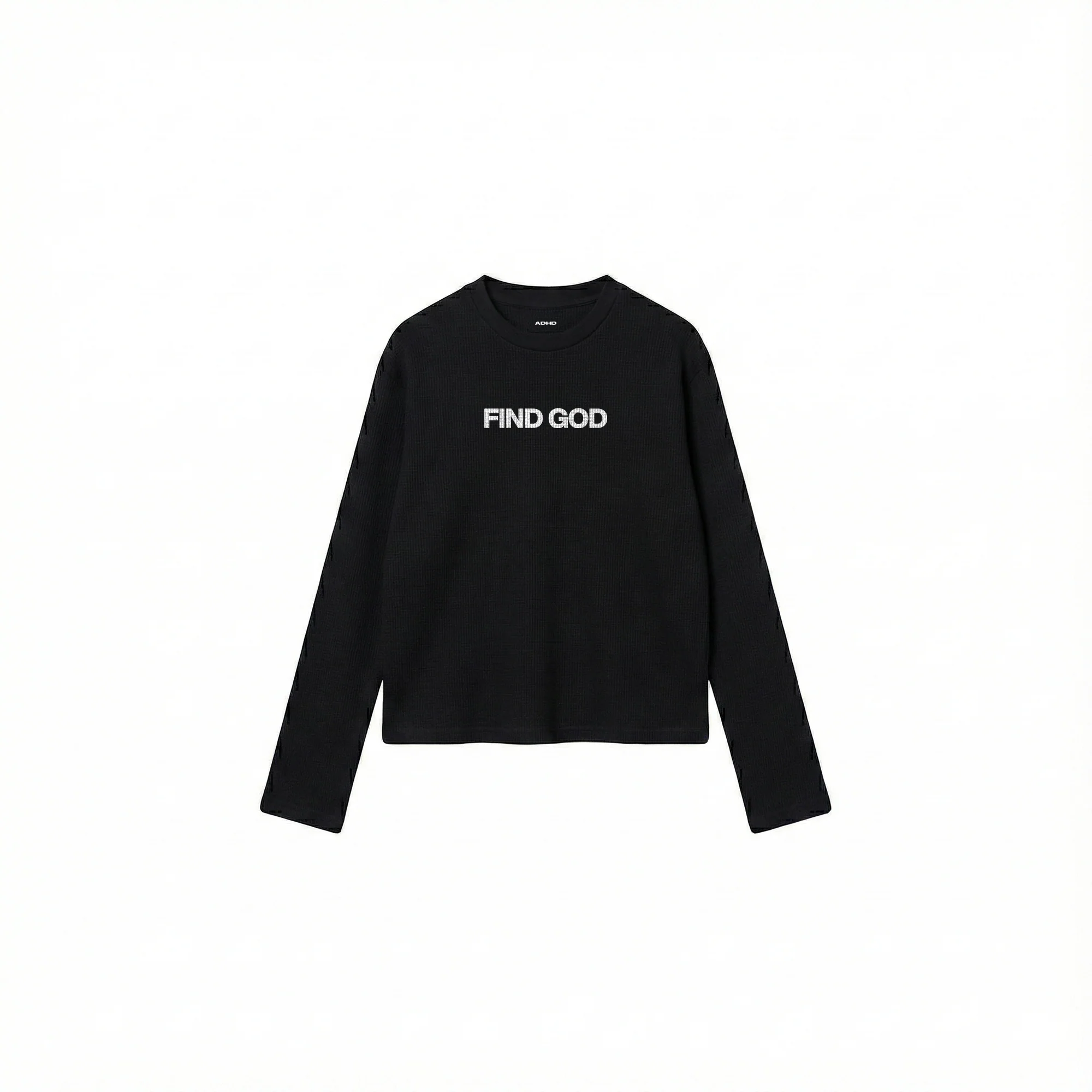 find god waffle oversized full sleeve - Image 6