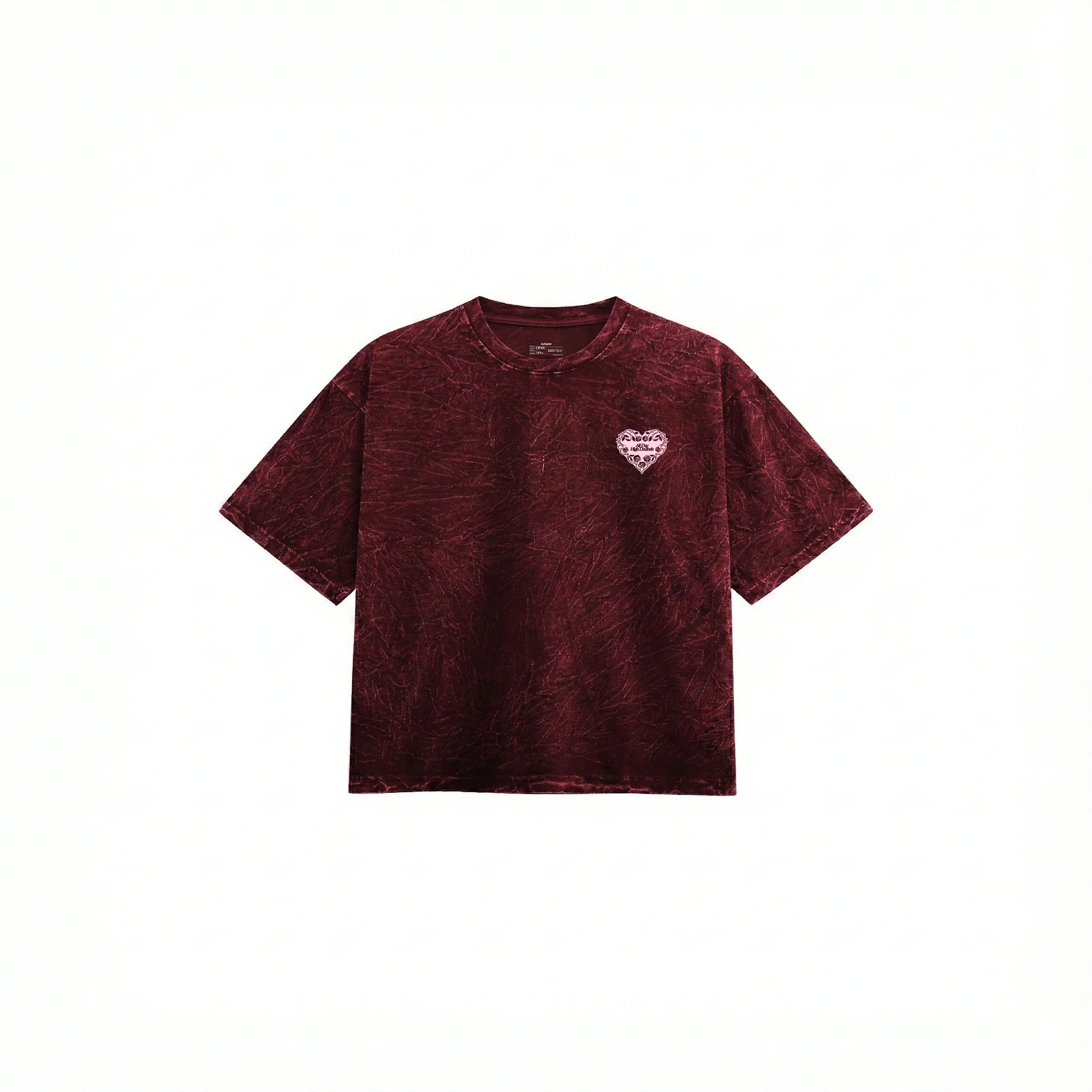 lover's rock crumble washed oversized tee - Image 4