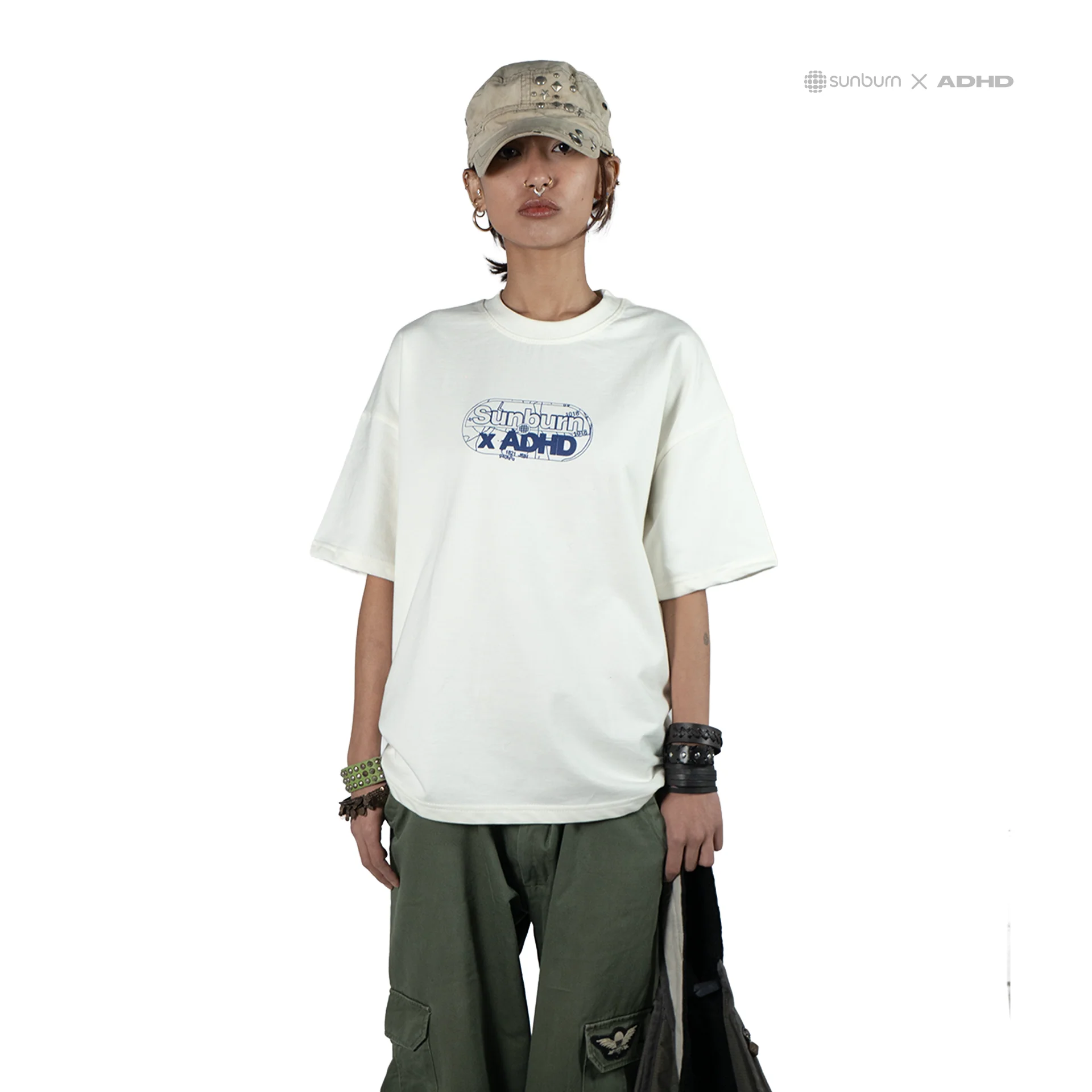rave responsibly oversized tee - Image 3