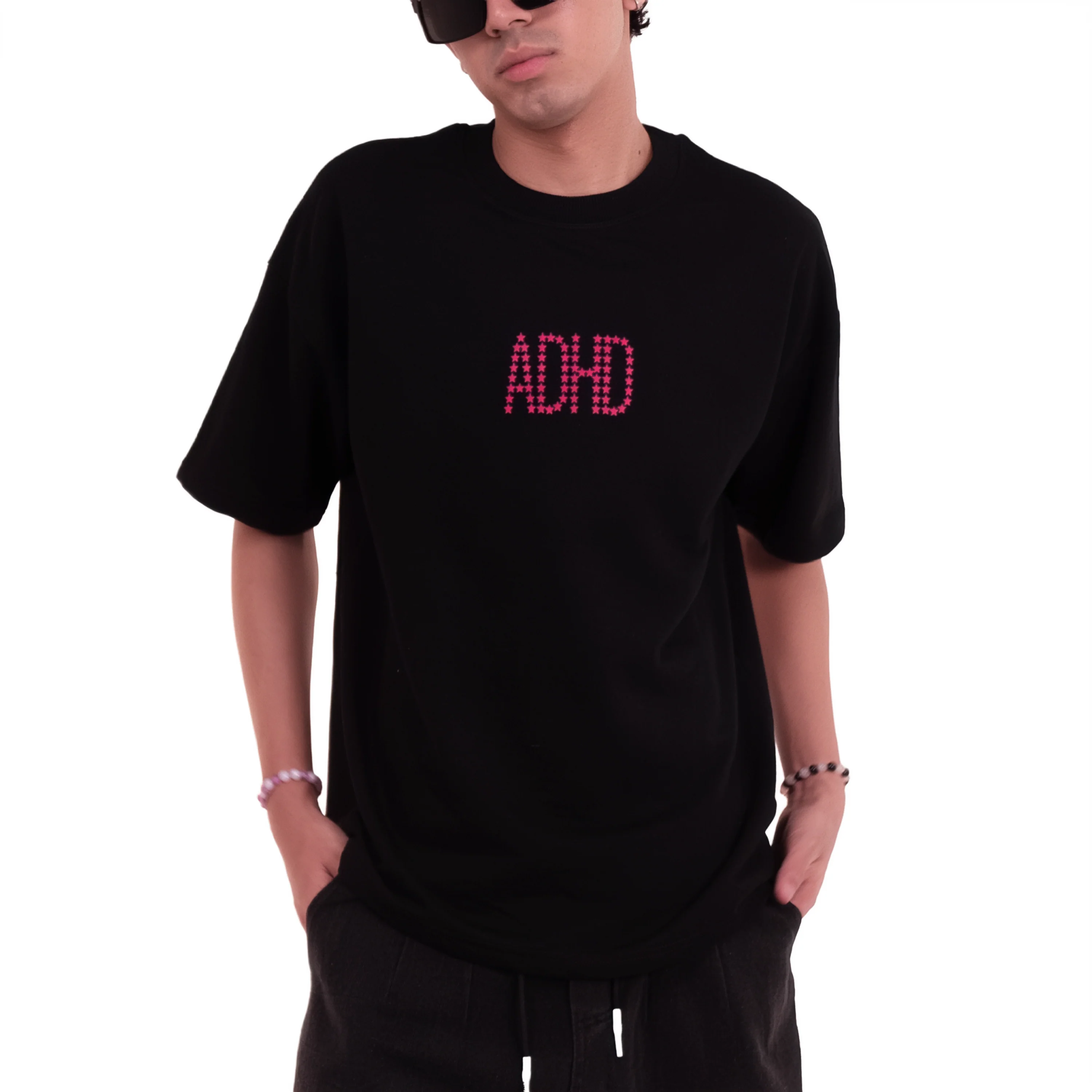 shooting stars oversized tee - Image 2