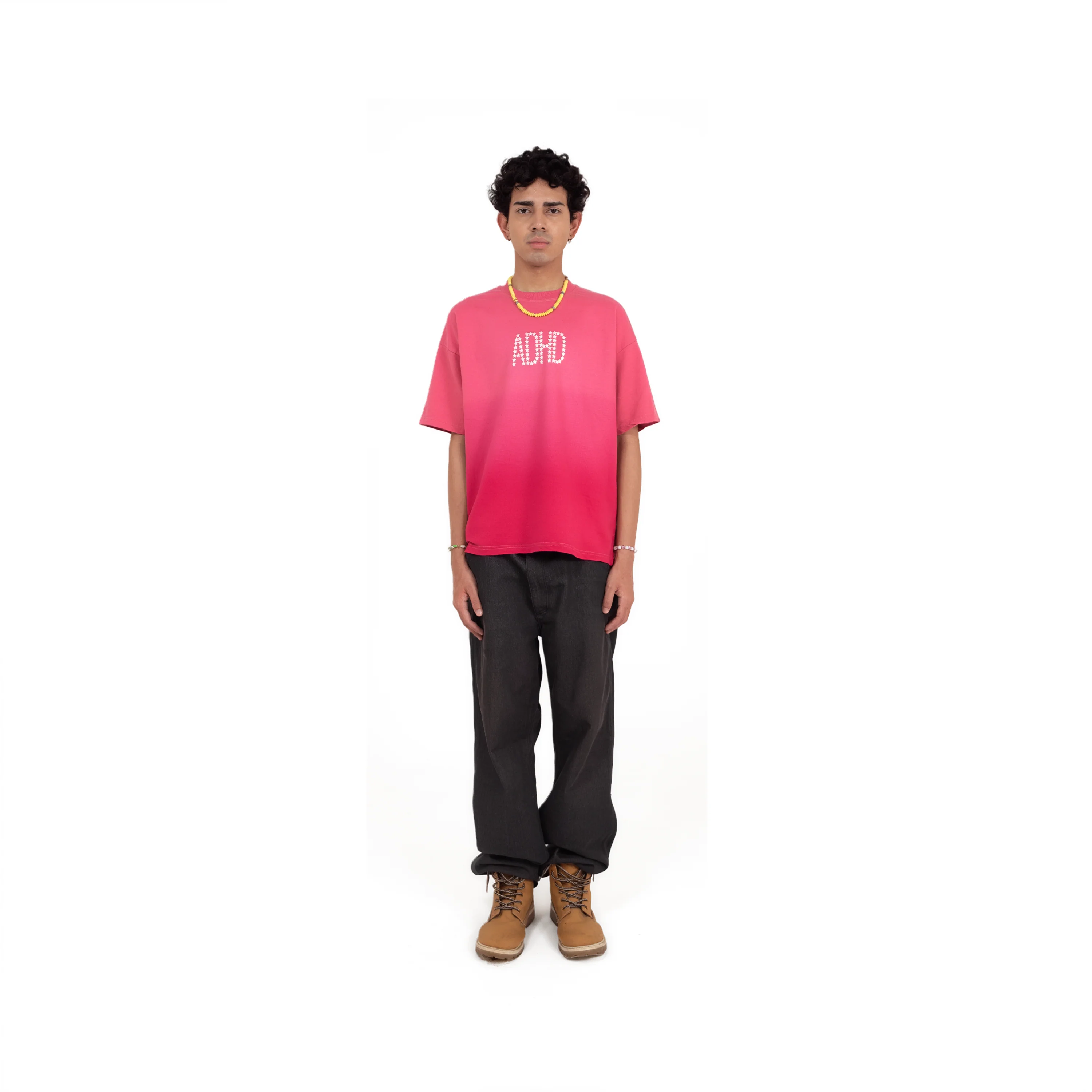 shooting stars sunfade boxy tee - Image 4