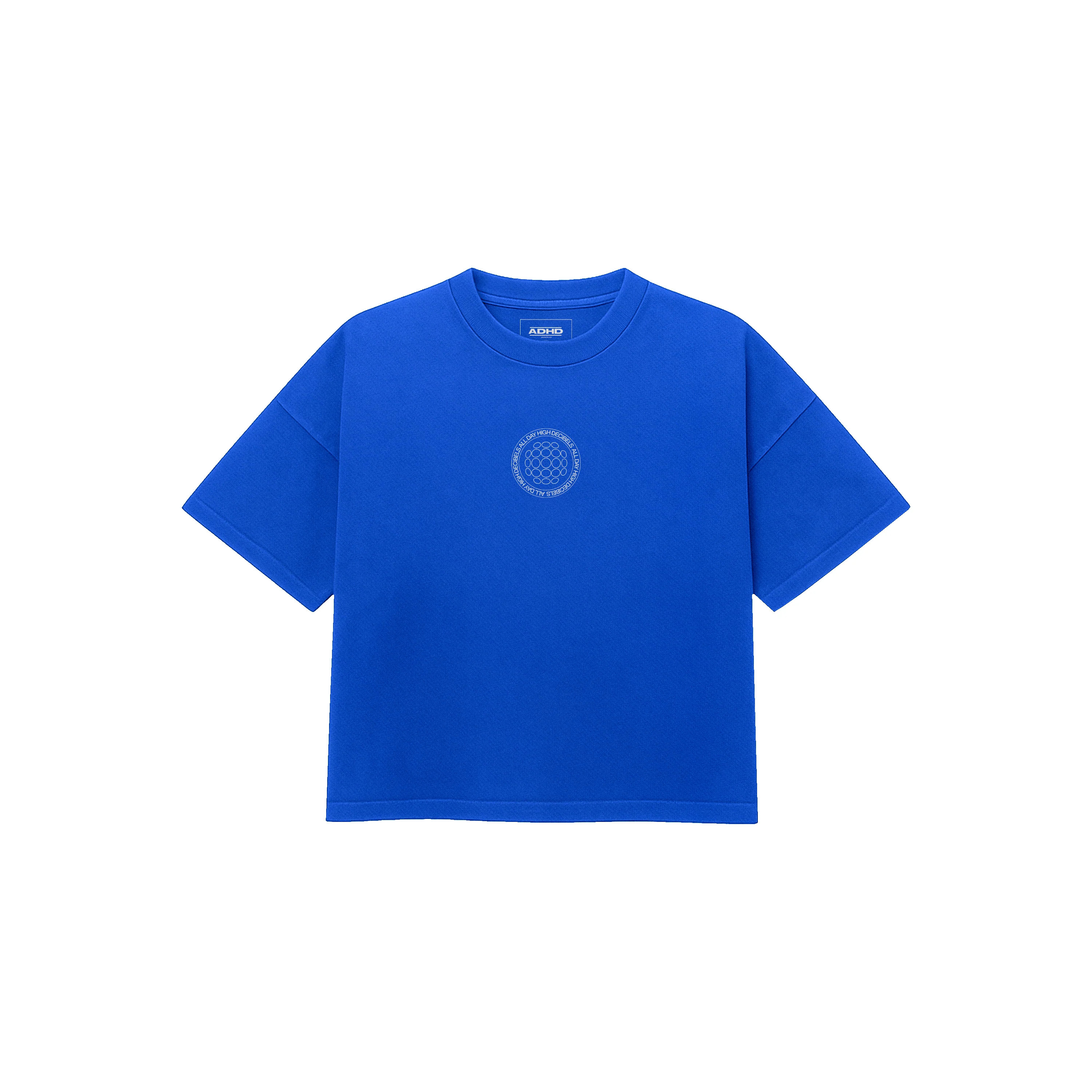 sunburn core logo oversized tee (royal blue) - Image 5