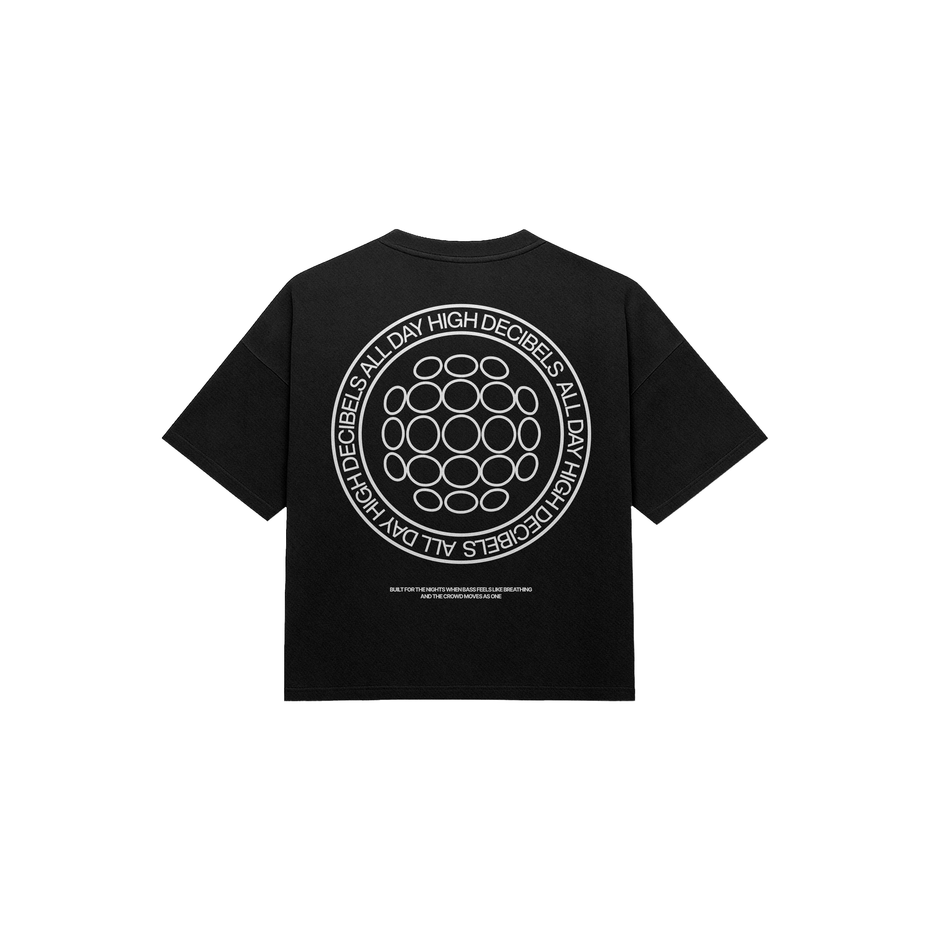sunburn core logo oversized tee (black) - Image 3