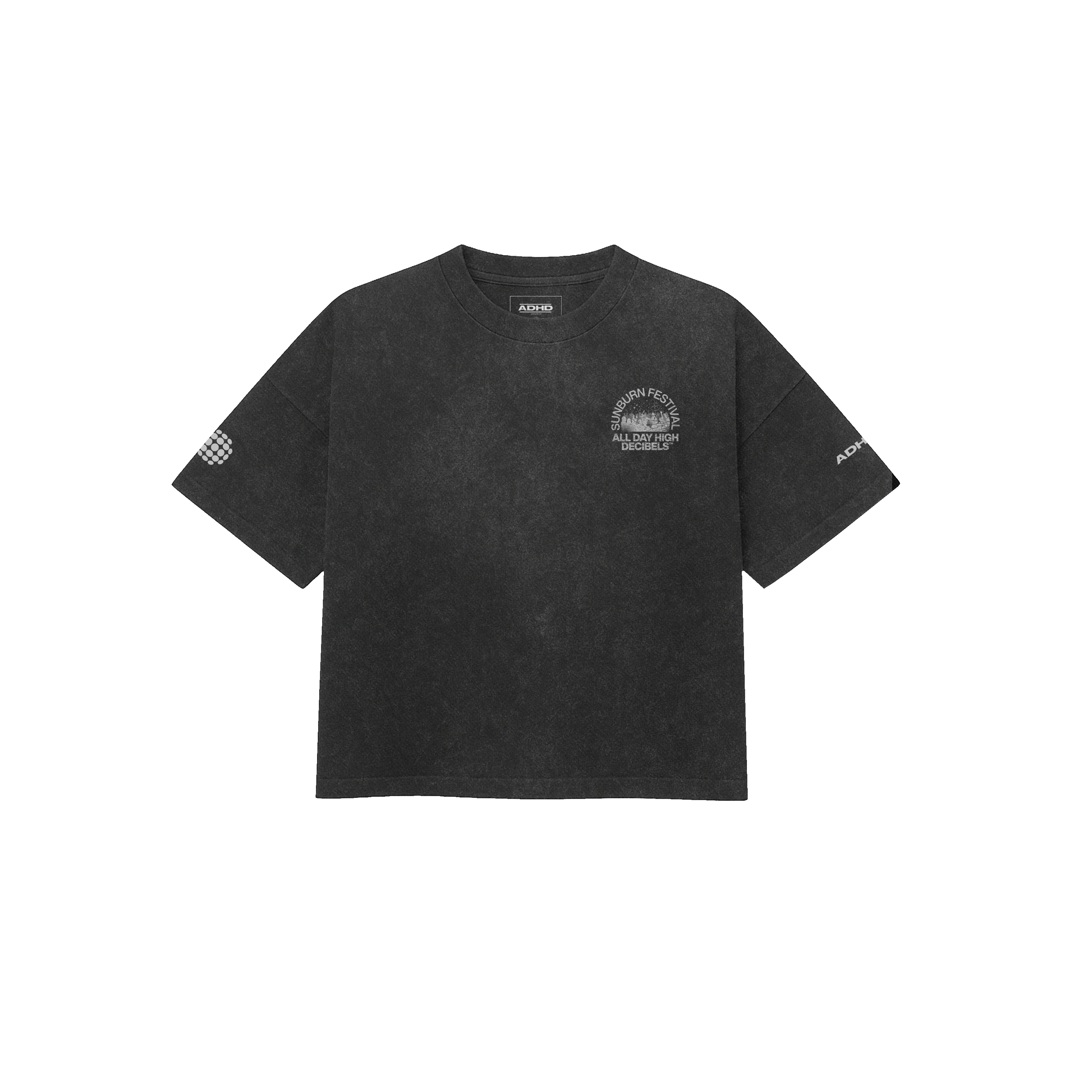 techno acid wash oversized tee - Image 5